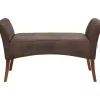 KARE Design Bank Motley Tonka Braun- Sitzbänke