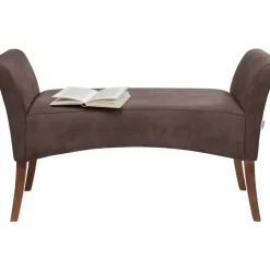 KARE Design Bank Motley Tonka Braun- Sitzbänke