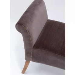 KARE Design Bank Motley Velvet Braun- Sitzbänke