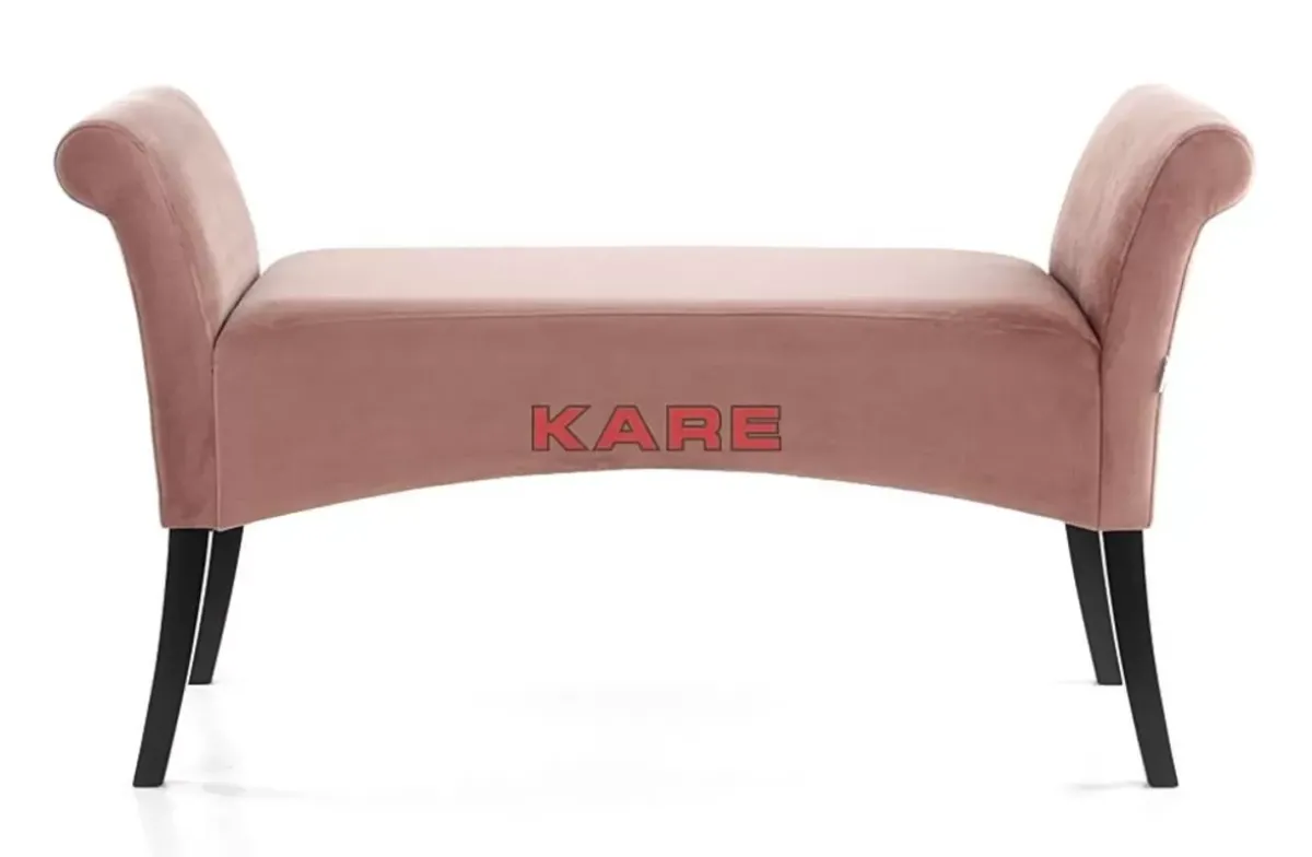 KARE Design Bank Motley Velvet Rose- Sitzbänke