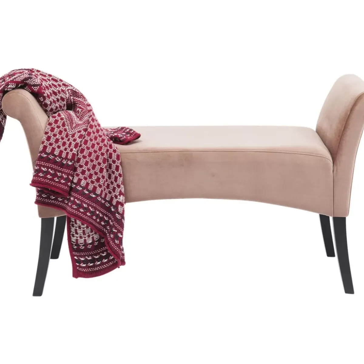 KARE Design Bank Motley Velvet Rose- Sitzbänke