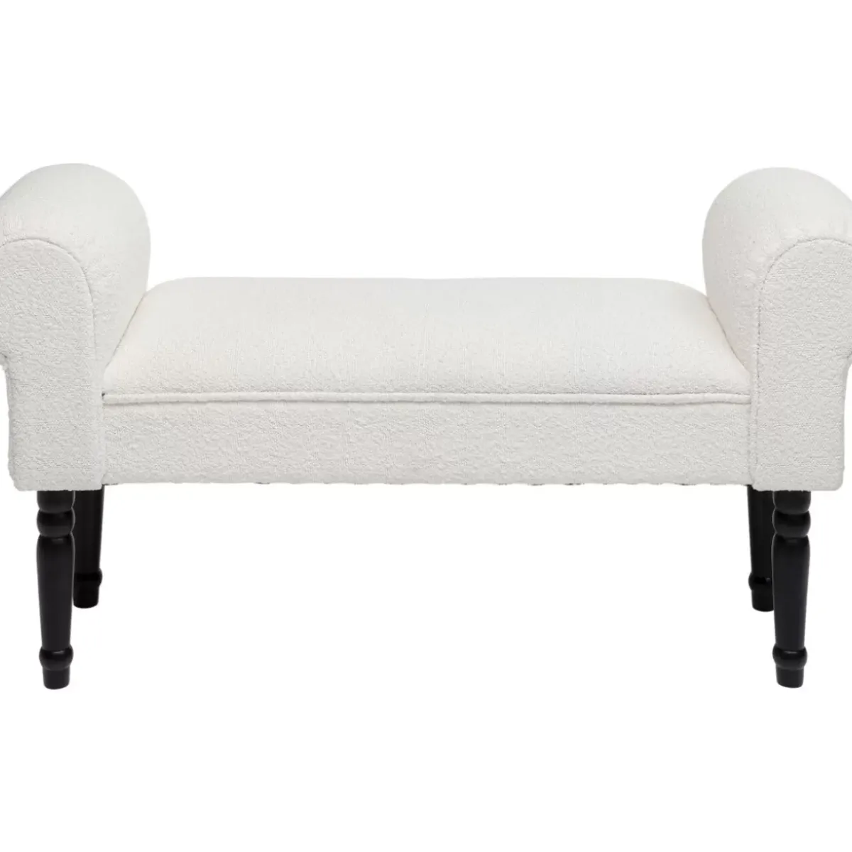 KARE Design Bank Wing Creme Schwarz- Sitzbänke