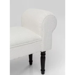 KARE Design Bank Wing Creme Schwarz- Sitzbänke