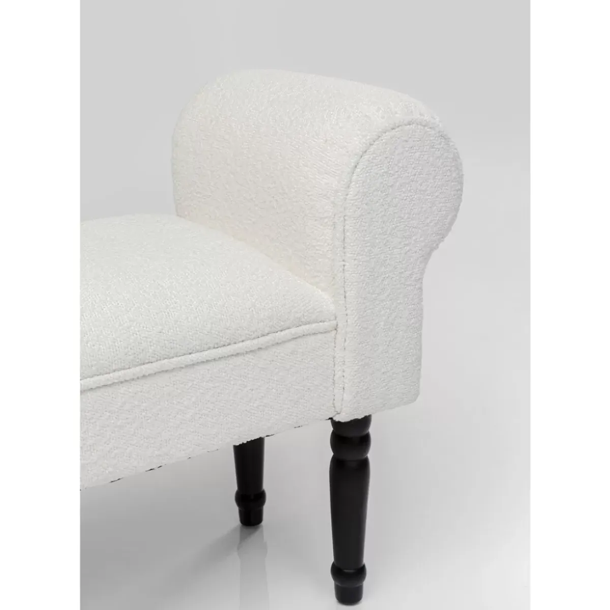 KARE Design Bank Wing Creme Schwarz- Sitzbänke