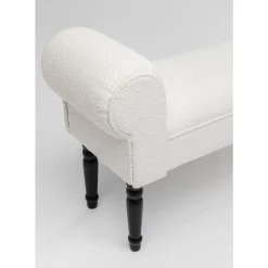 KARE Design Bank Wing Creme Schwarz- Sitzbänke