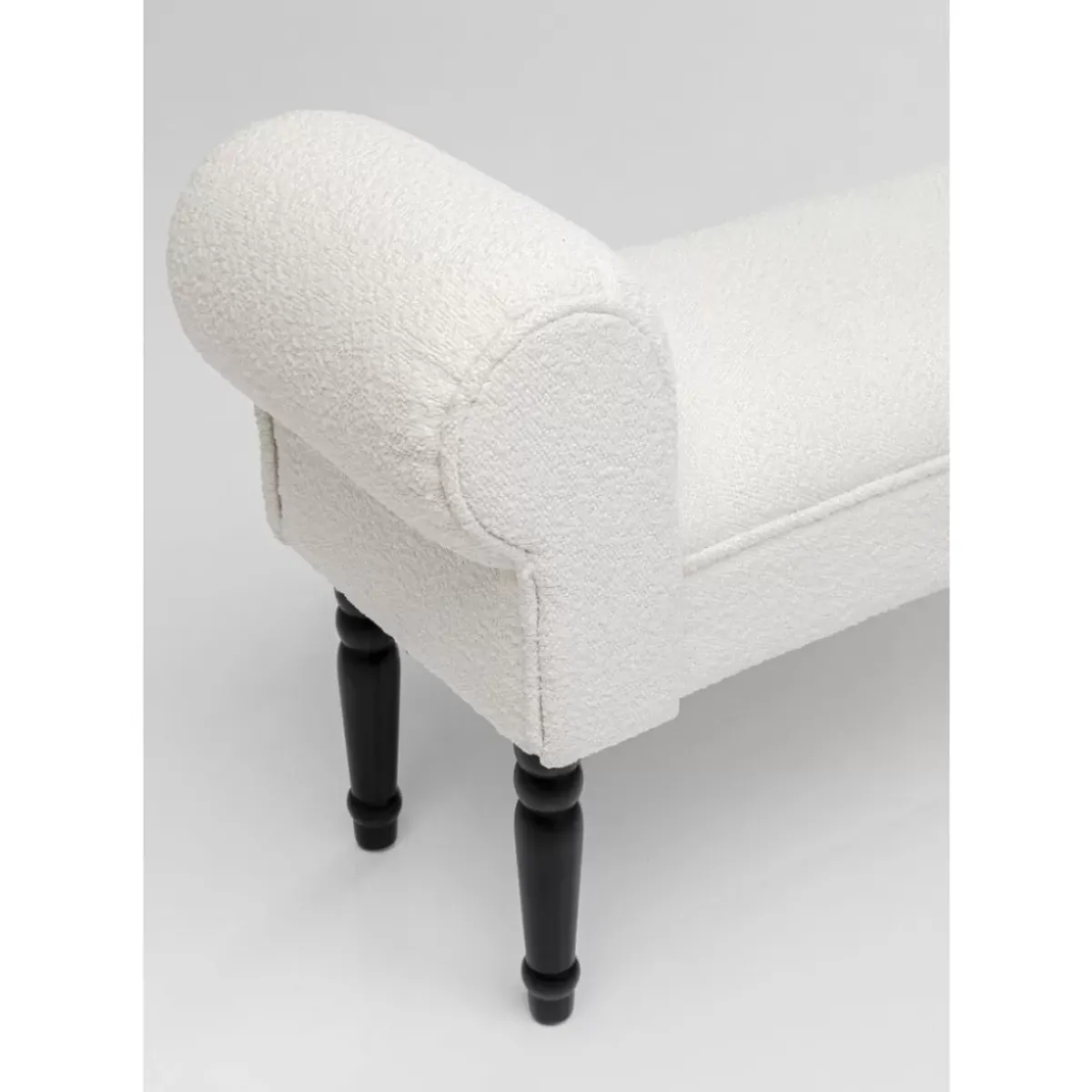 KARE Design Bank Wing Creme Schwarz- Sitzbänke