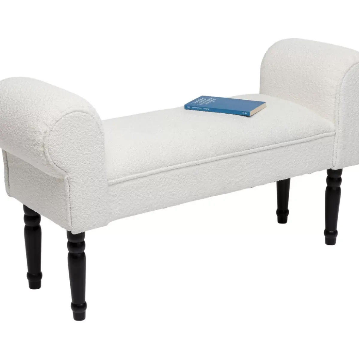 KARE Design Bank Wing Creme Schwarz- Sitzbänke