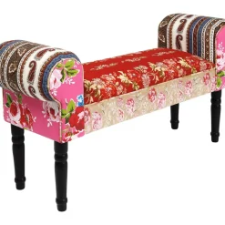 KARE Design Bank Wing Patchwork Red- Sitzbänke