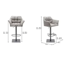 KARE Design Barhocker Thinktank Base- Sitzbänke