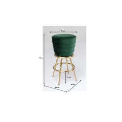 KARE Design Barhocker Treviso Grun- Sitzbänke