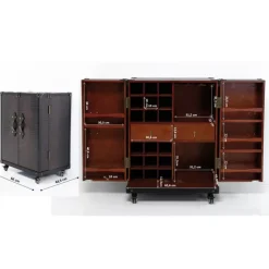 KARE Design Barschrank Globetrotter Medium- Bars