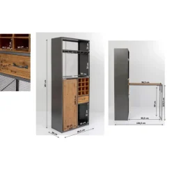 KARE Design Barschrank Vinoteca- Bars