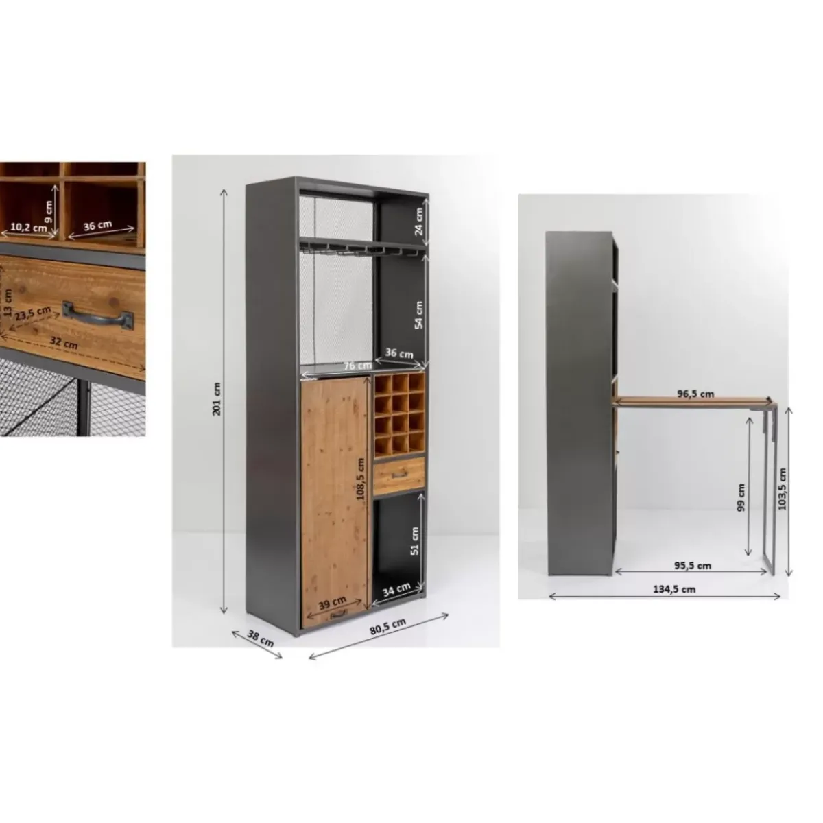 KARE Design Barschrank Vinoteca- Bars