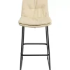 KARE Design Barstuhl Daria Creme 75Cm- Sitzbänke