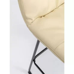 KARE Design Barstuhl Daria Creme 75Cm- Sitzbänke