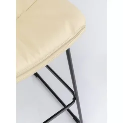 KARE Design Barstuhl Daria Creme 75Cm- Sitzbänke