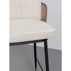 KARE Design Barstuhl Hojas Beige- Sitzbänke