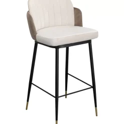 KARE Design Barstuhl Hojas Beige- Sitzbänke