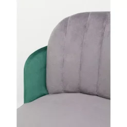 KARE Design Barstuhl Hojas Grau- Sitzbänke