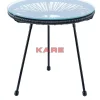 KARE Design Beistelltisch Acapulco Schwarz- Outdoormöbel