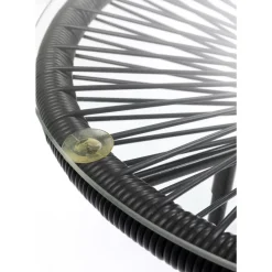 KARE Design Beistelltisch Acapulco Schwarz- Outdoormöbel