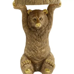KARE Design Beistelltisch Animal Bear Gold 35X34Cm- Tische