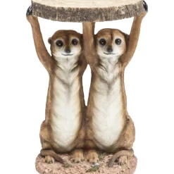 KARE Design Beistelltisch Animal Meerkat Sisters O33Cm- Tische