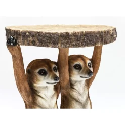 KARE Design Beistelltisch Animal Meerkat Sisters O33Cm- Tische