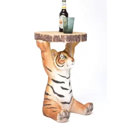 KARE Design Beistelltisch Animal Tiger O35Cm- Tische