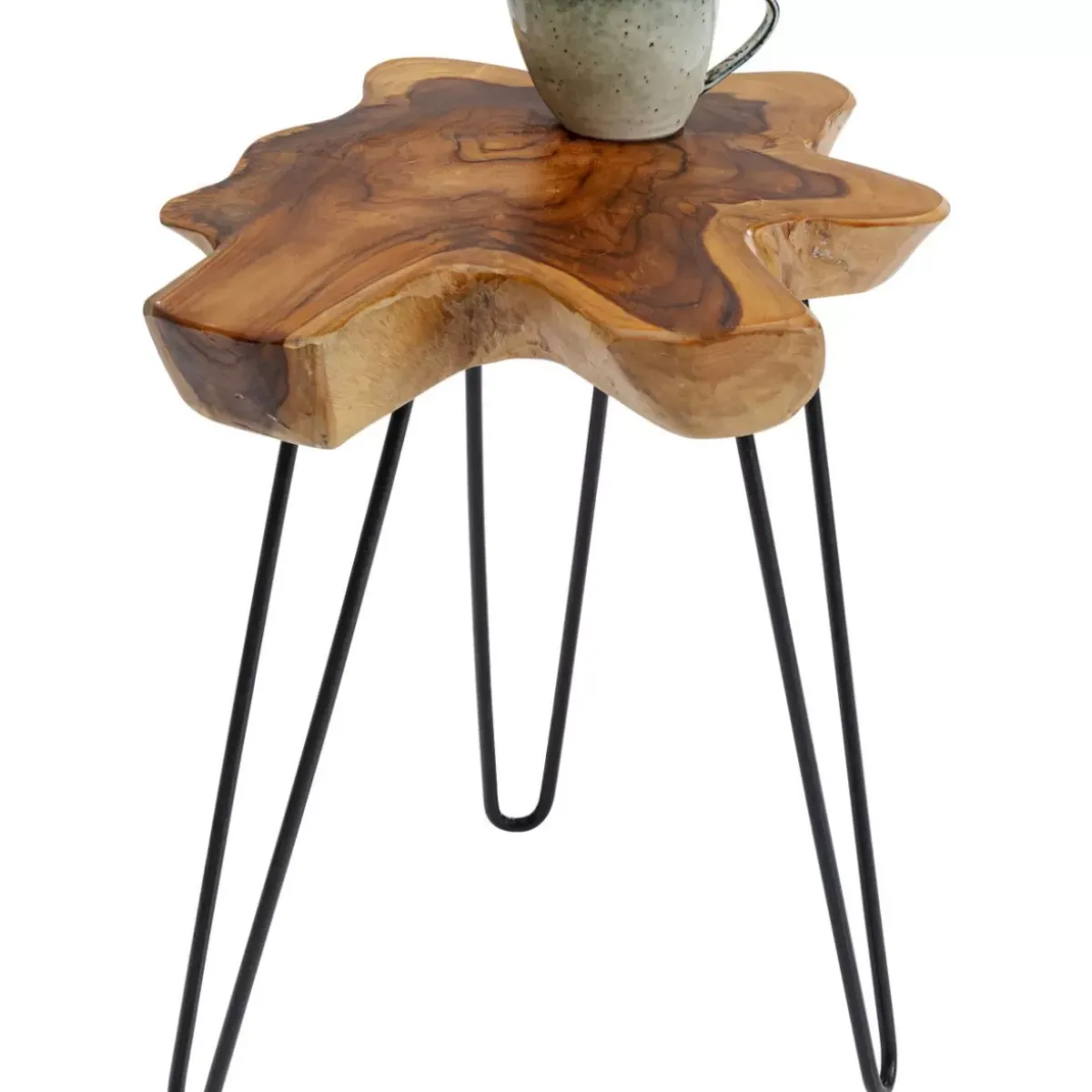 KARE Design Beistelltisch Aspen Natur 50X50Cm- Tische