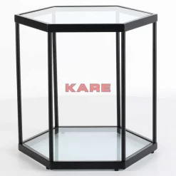 KARE Design Beistelltisch Comb Schwarz 55Cm- Tische