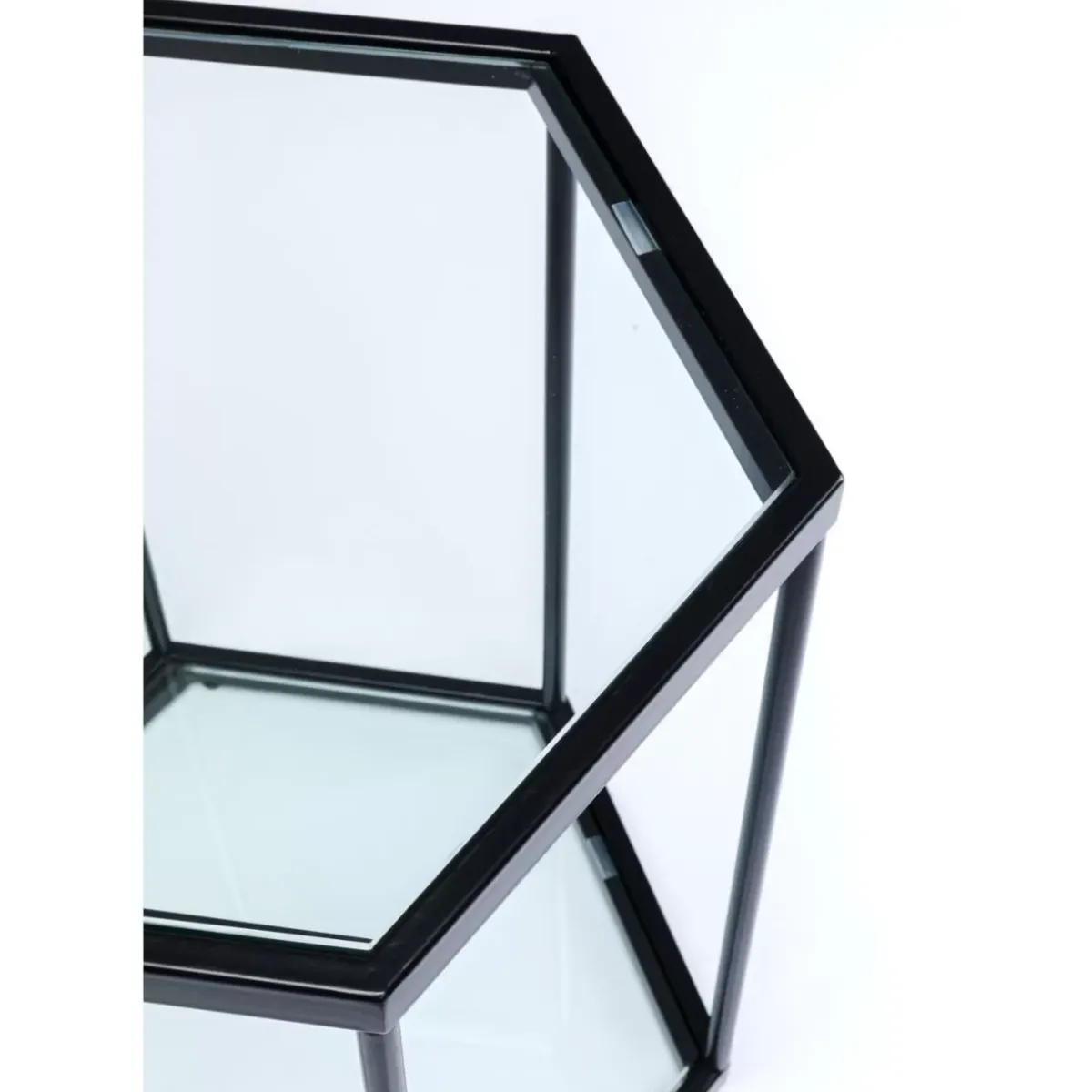 KARE Design Beistelltisch Comb Schwarz 55Cm- Tische