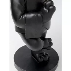 KARE Design Beistelltisch Cool Bulldog Tray Schwarz 34X55Cm- Tische