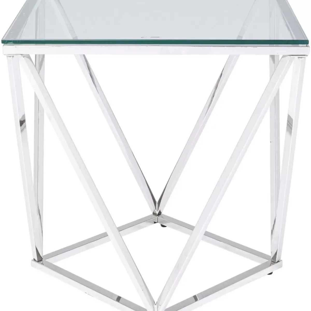 KARE Design Beistelltisch Cristallo 50X50Cm- Tische