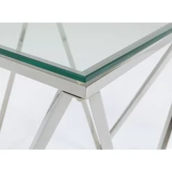 KARE Design Beistelltisch Cristallo 50X50Cm- Tische