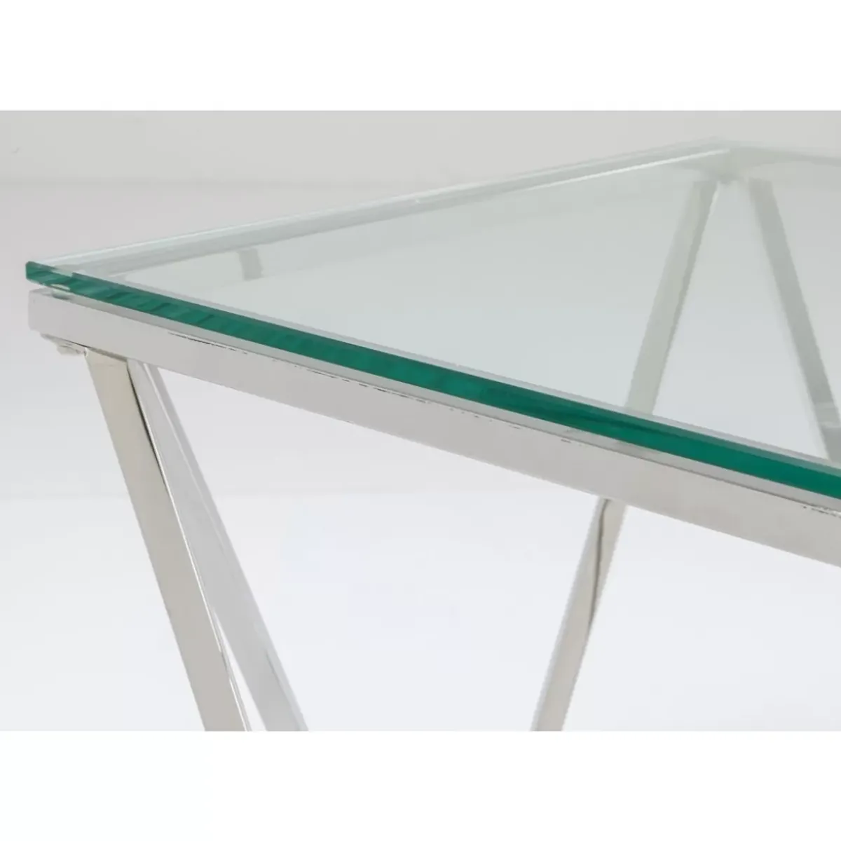 KARE Design Beistelltisch Cristallo 50X50Cm- Tische