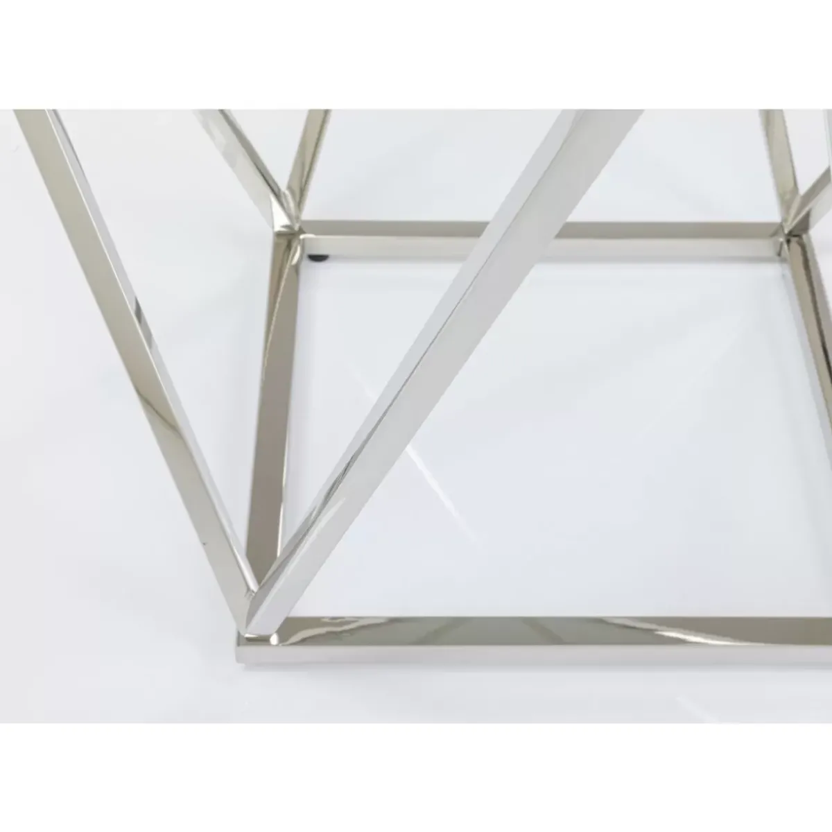 KARE Design Beistelltisch Cristallo 50X50Cm- Tische