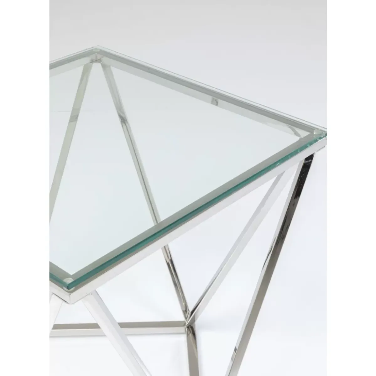 KARE Design Beistelltisch Cristallo 50X50Cm- Tische