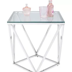 KARE Design Beistelltisch Cristallo 50X50Cm- Tische