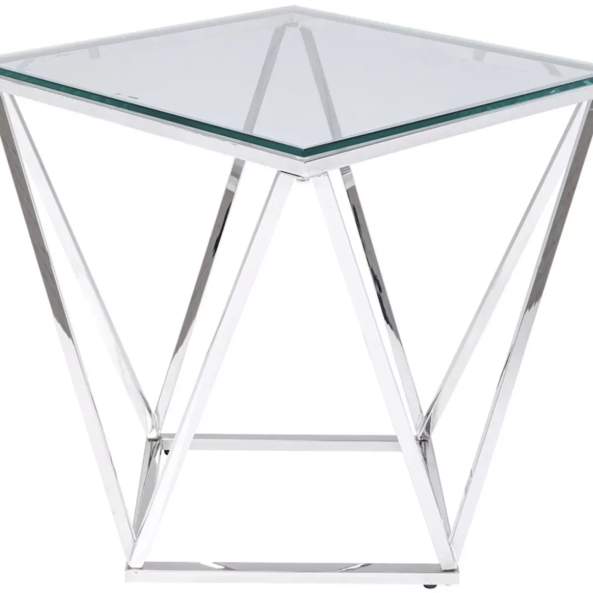 KARE Design Beistelltisch Cristallo 50X50Cm- Tische