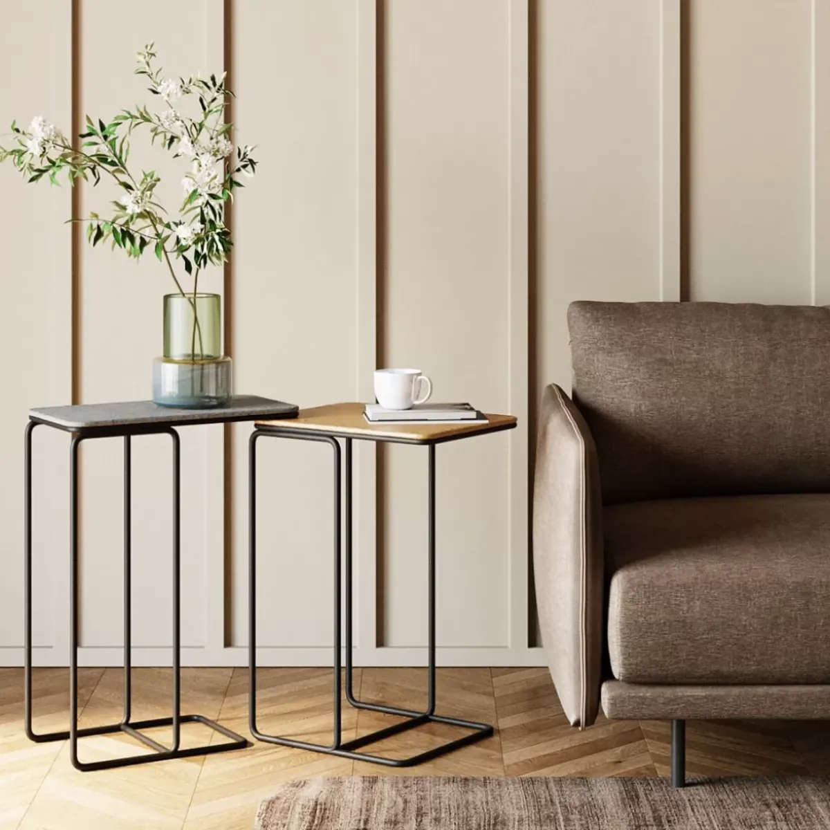 KARE Design Beistelltisch Diego (2/Set)- Tische