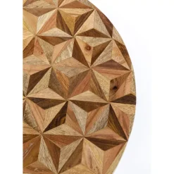 KARE Design Beistelltisch Domero Geo Braun O40Cm- Tische