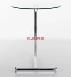 KARE Design Beistelltisch Easy Living Klarglas O46Cm- Tische