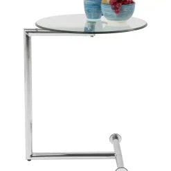 KARE Design Beistelltisch Easy Living Klarglas O46Cm- Tische