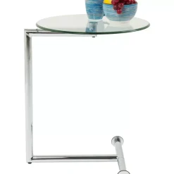 KARE Design Beistelltisch Easy Living Klarglas O46Cm- Tische