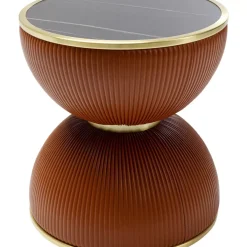 KARE Design Beistelltisch Endless Vegas Orange O47Cm- Tische