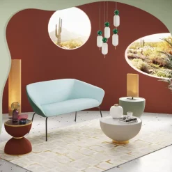 KARE Design Beistelltisch Endless Vegas Orange O47Cm- Tische