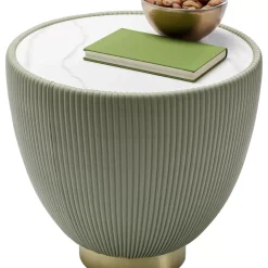 KARE Design Beistelltisch Endless Vegas Grun O47Cm- Tische