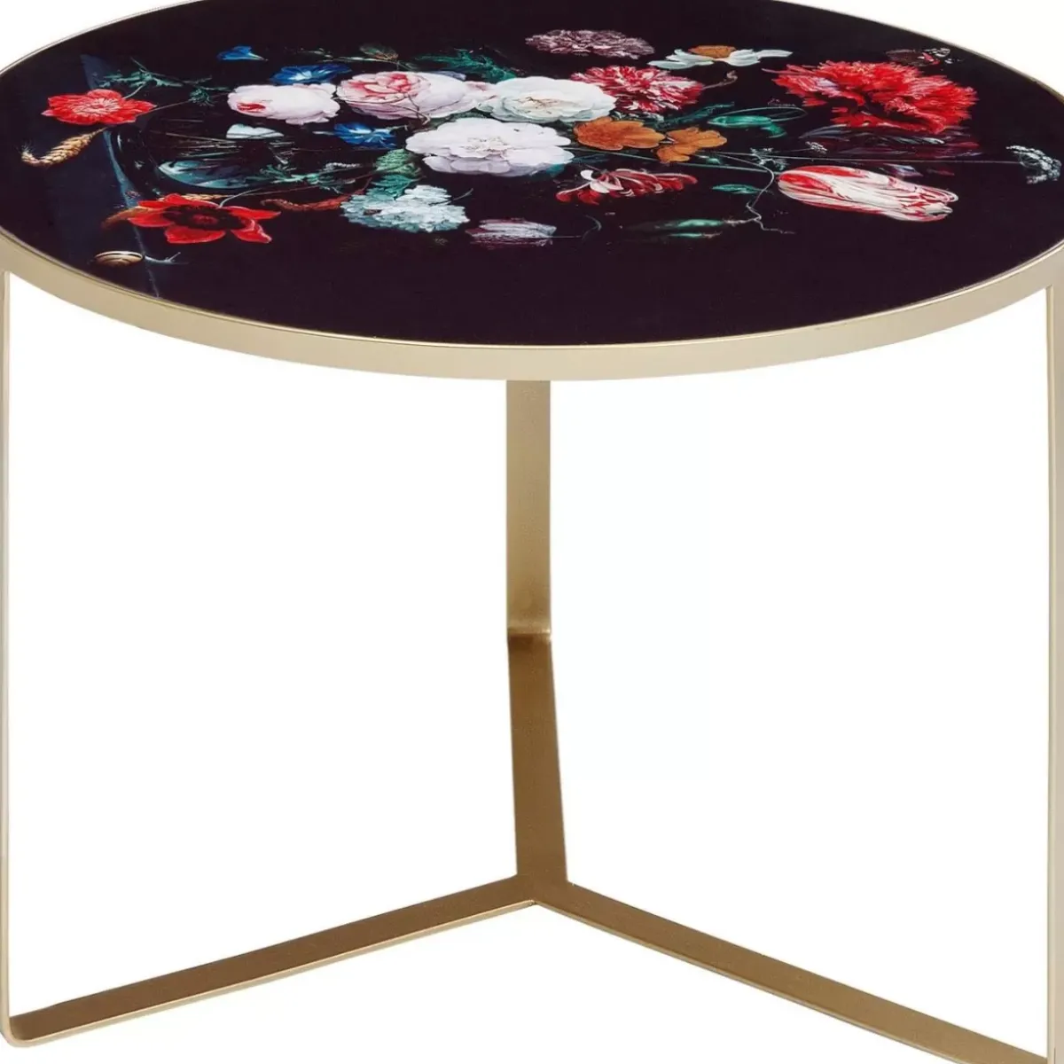 KARE Design Beistelltisch Flores O55Cm- Tische