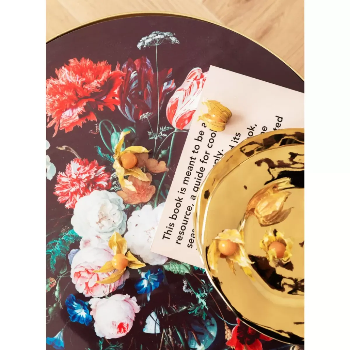 KARE Design Beistelltisch Flores O55Cm- Tische